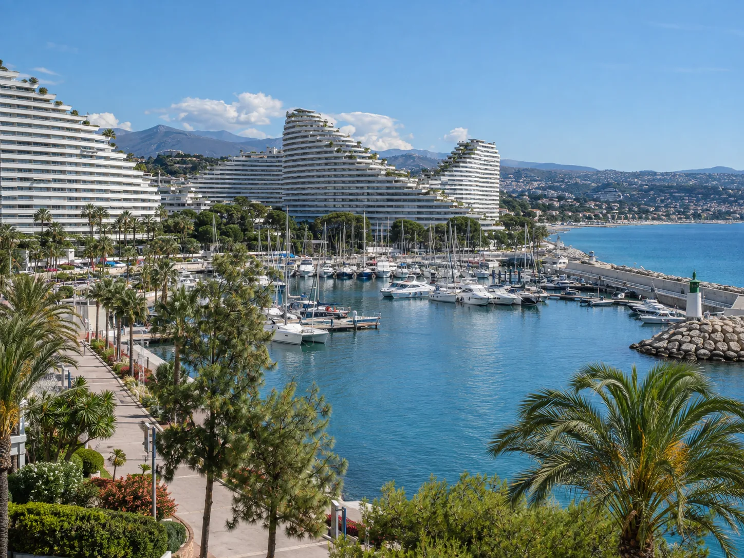 Marina Baie des Anges à Villeneuve-Loubet